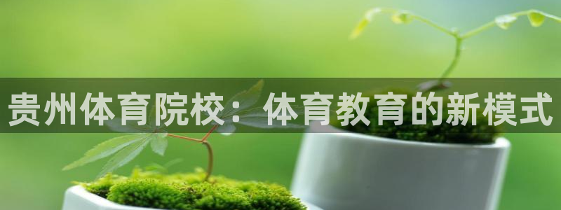 JJB竞技宝官网下载：贵州体育院校：体育教育的新模式